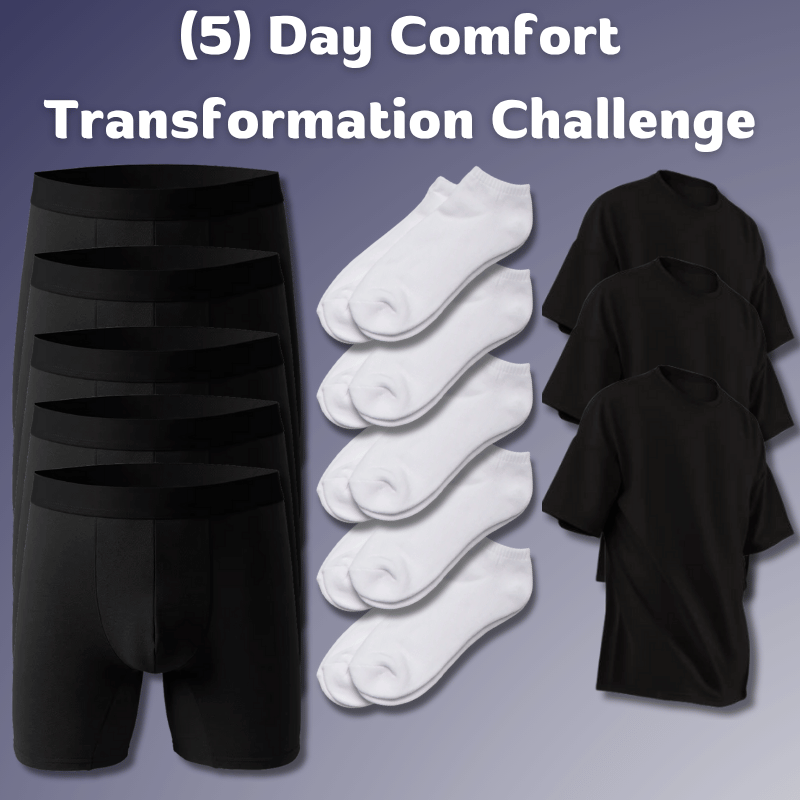 Topshelfundies™ The (5) Day Comfort Transformation Challenge
